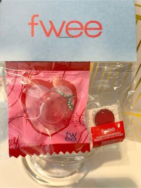 ✨ FWEE Lip & Cheek Glowy Jelly Pot Mini + Keychain Set | Squeezed | New | Sealed
